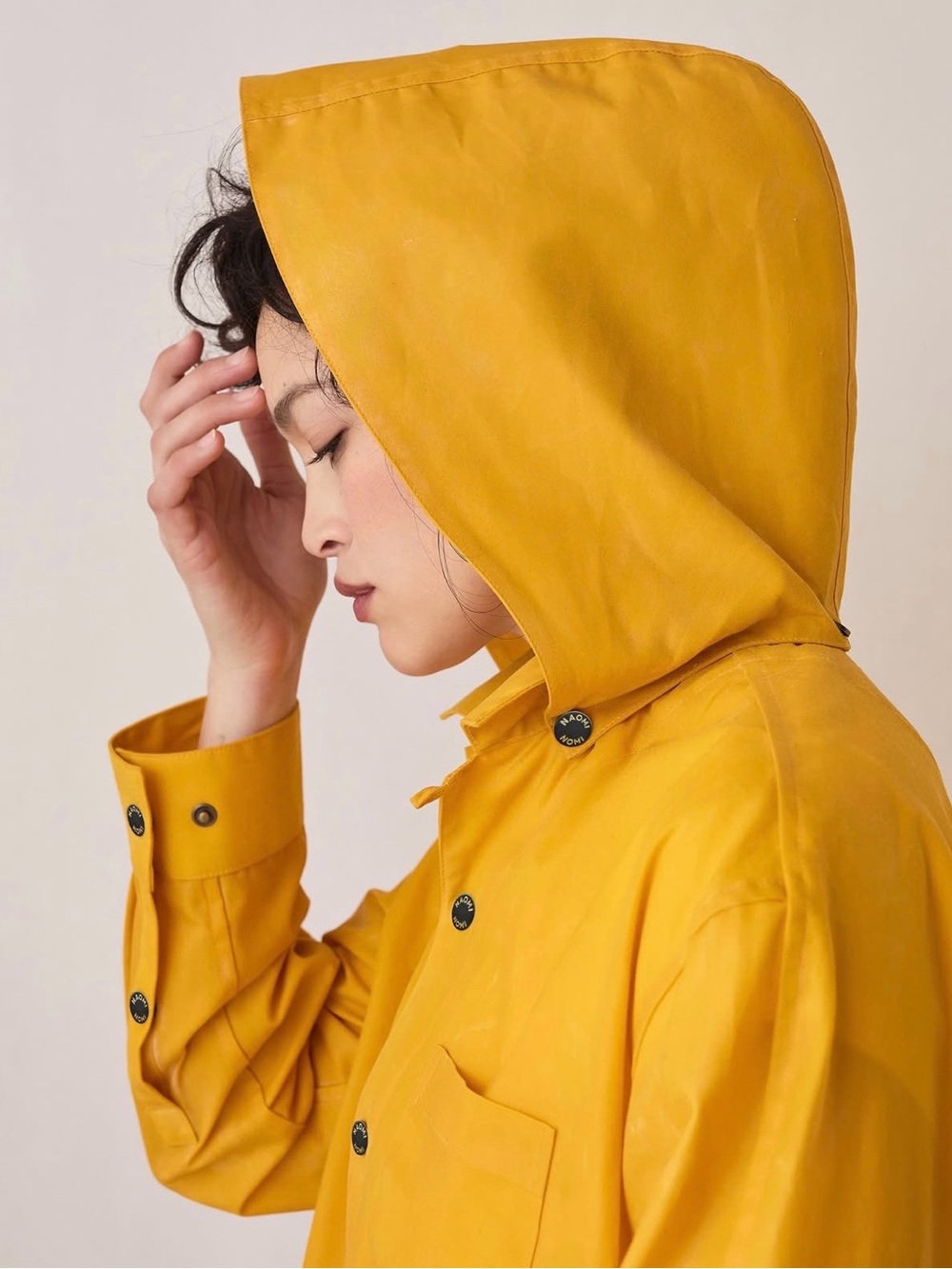 Yellow Naomi Nomi Chore Coat